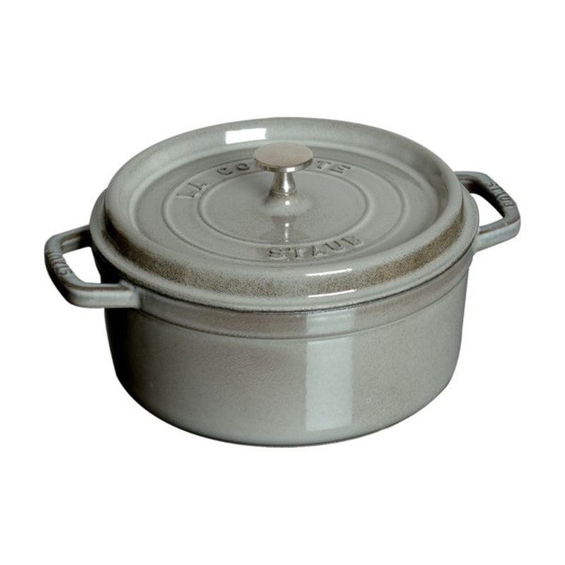 Staub Round Cocotte -  2 3/4 Qt. - Graphite Grey