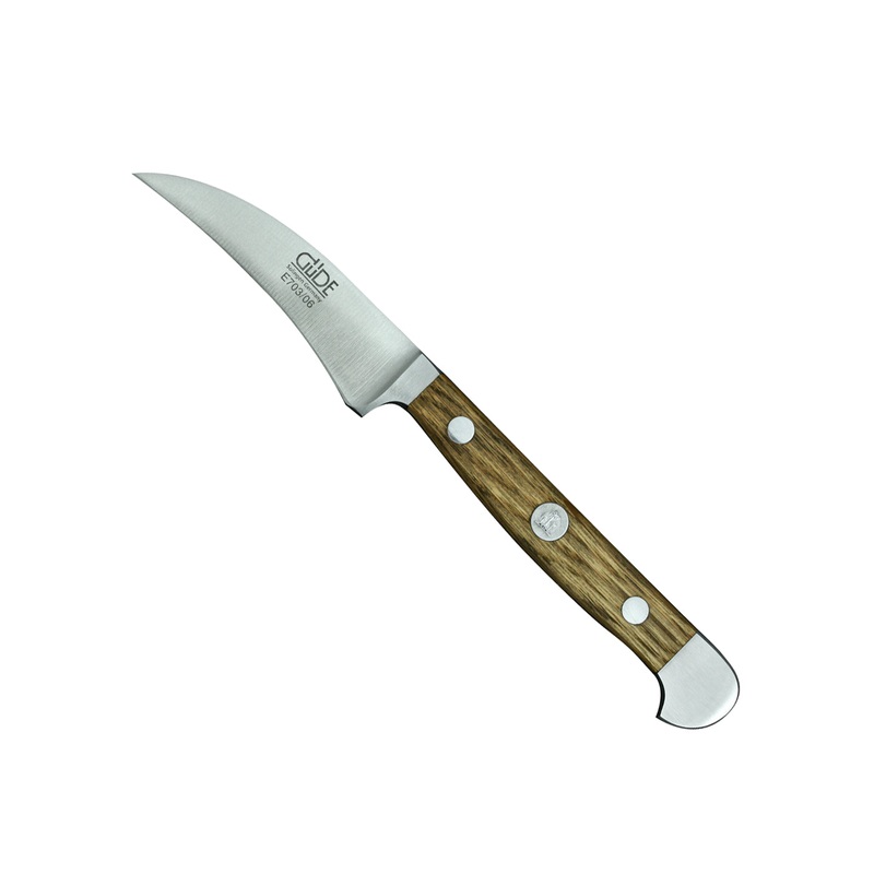 Gde Alpha Barrel Oak Series - 2 1/4" Bird's Beak Knife