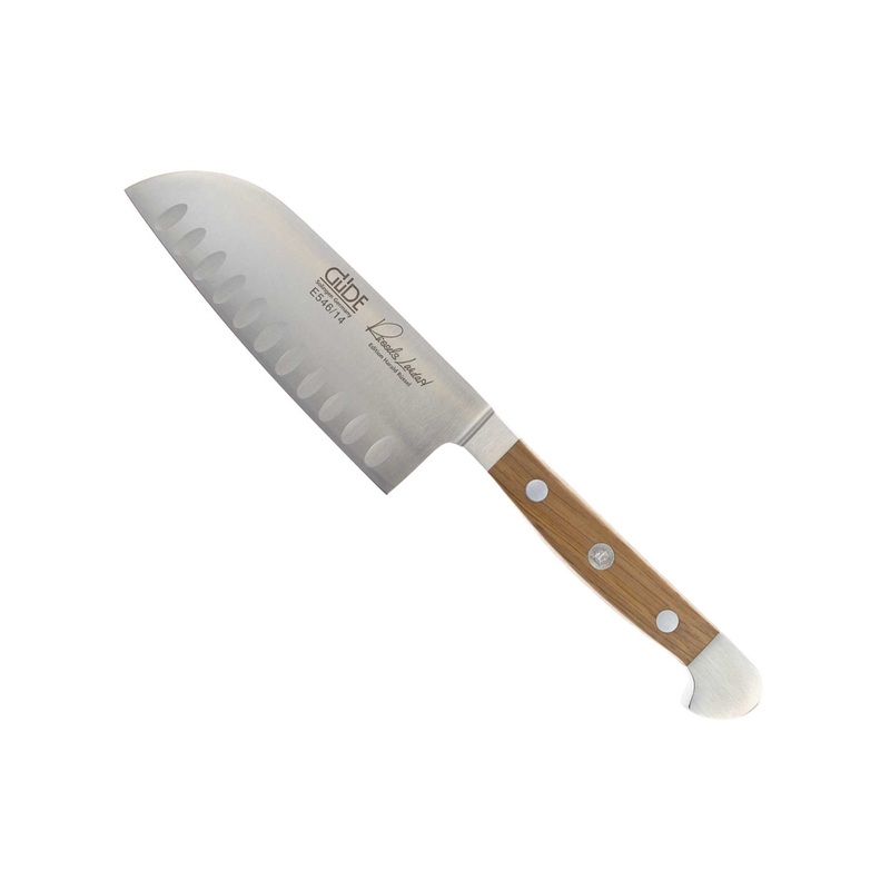 Gde Alpha Barrel Oak Series - 5" Santoku Knife