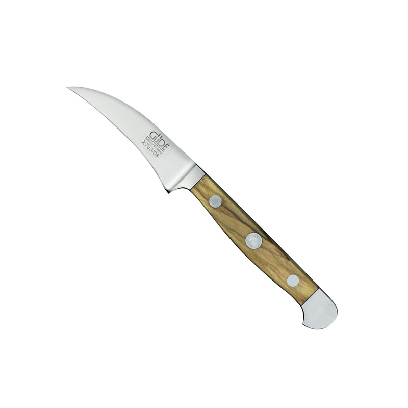 Gde Alpha Olive Series - 2 1/4" Bird's Beak Knife