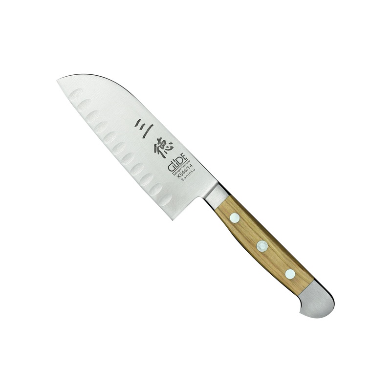 Gde Alpha Olive Series - 5" Santoku Knife
