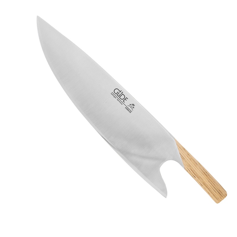 Gde The Knife - 10" Chef's Knife w/Oak Handle