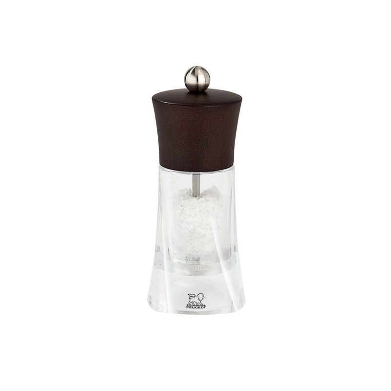 Peugeot Olron Chocolate Acrylic Salt Mill - 14cm/5.5"