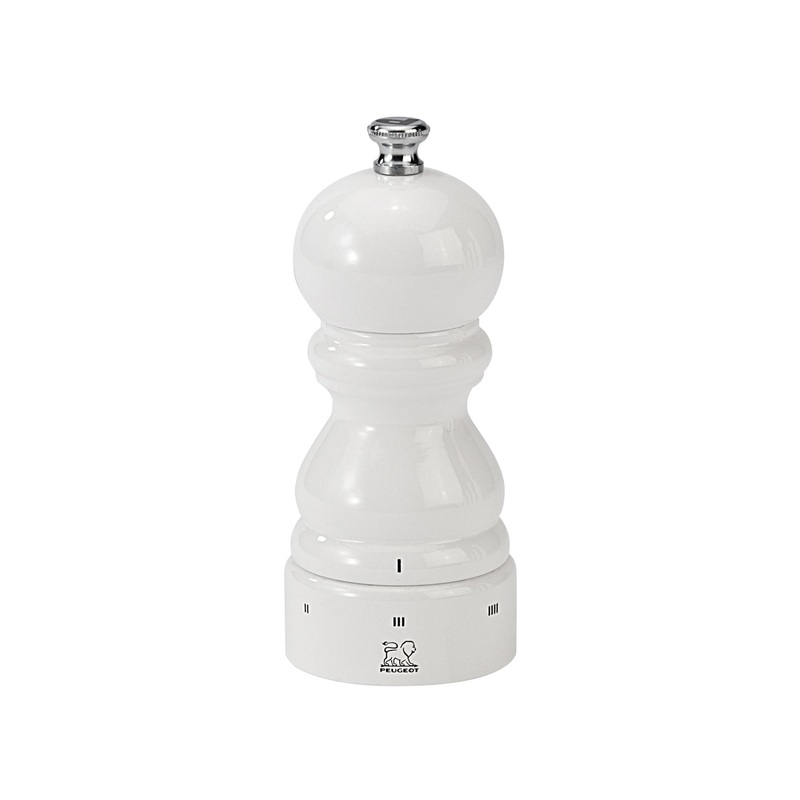 Peugoet Paris u'Select White Lacquer Pepper Mill - 12cm/5"