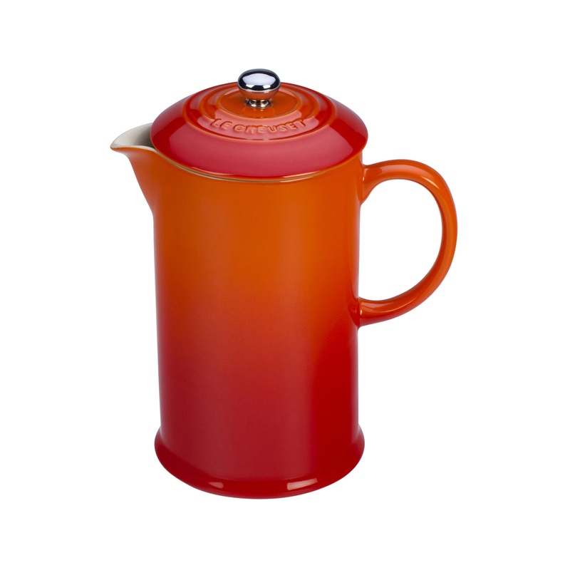 Le Creuset 34 oz. French Press - Flame