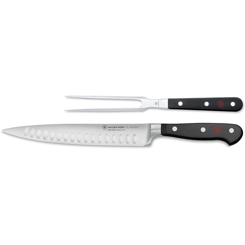 Wusthof Classic - 2 Pc. Carving Knife Set w/Hollow Edge
