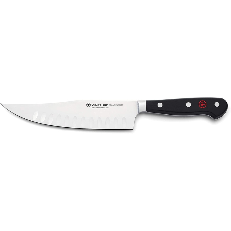 Wusthof Classic - 7" Craftsman Knife w/Hollow Edge- Personalized Engraving Available