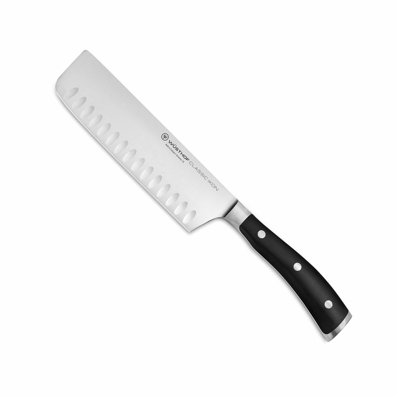 Wusthof Classic Ikon - 7" Nakiri w/Hollow Edge