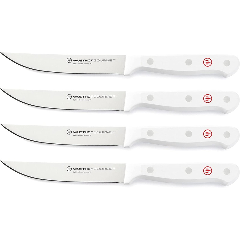 Wusthof Gourmet White - 4 Pc. Steak Knife Set