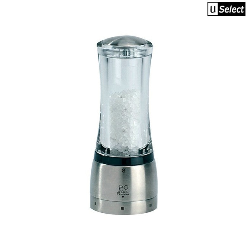 Peugeot Daman uSelect Acrylic Salt Mill - 16cm/6.5"