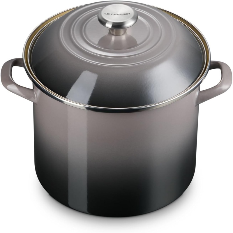 Le Creuset 10 Qt. Traditional Stockpot w/SS Knob - Oyster