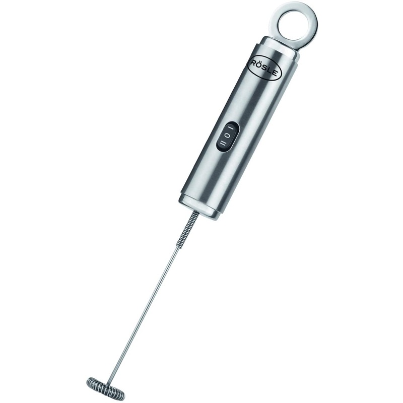 Rsle Stainless Steel Dual Speed Frother, Round Handle, 10.5"