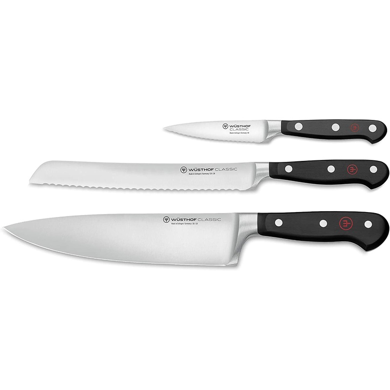 Wusthof Classic - 3 Pc. Starter Knife Set
