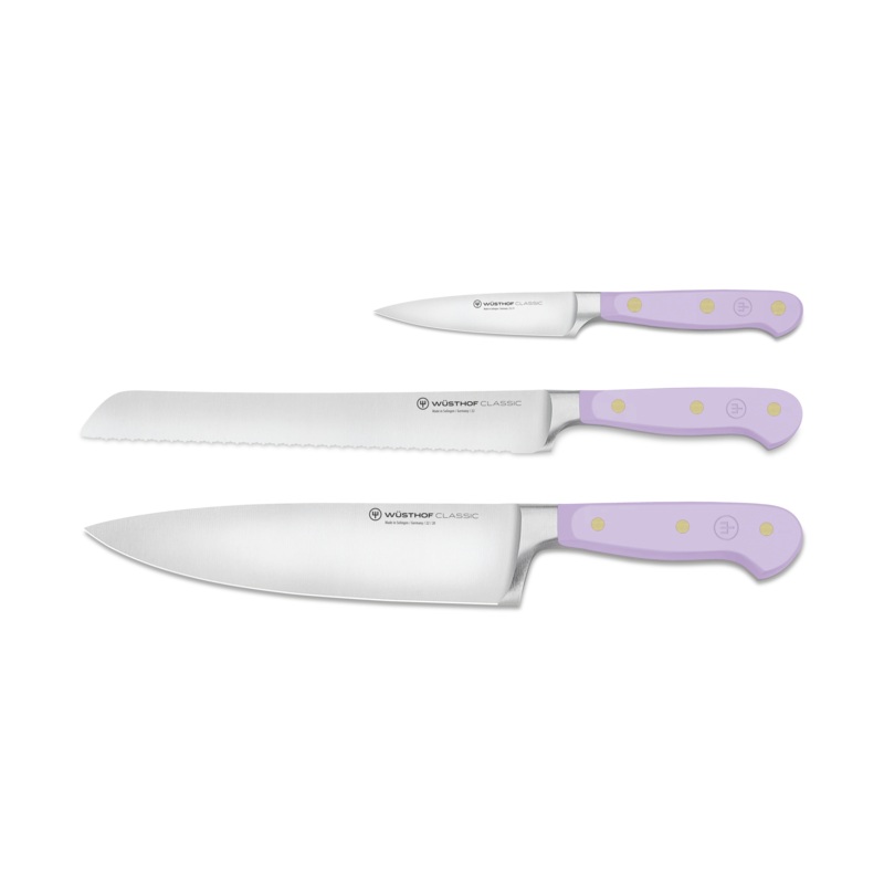 Wusthof Classic Purple Yam - 3 Pc. Essential Knife Set