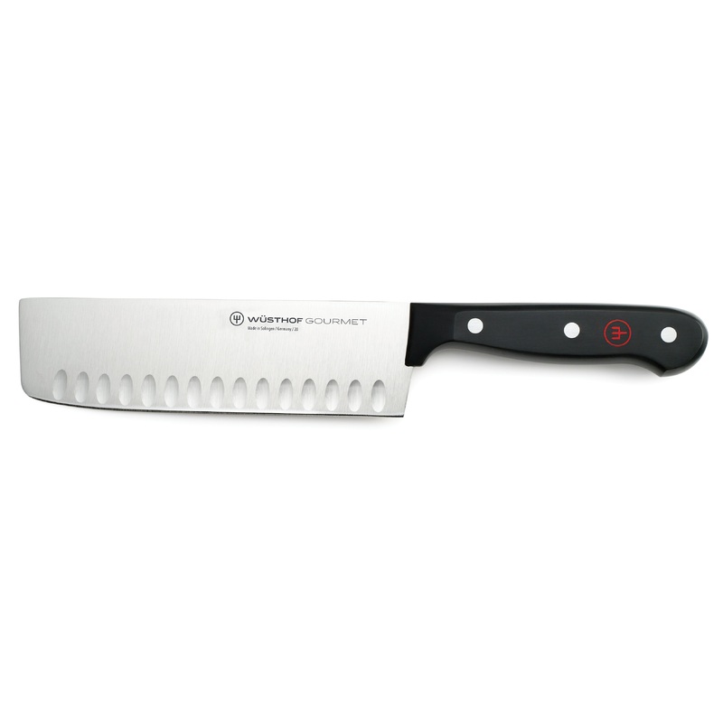 Wusthof Gourmet - 7" Nakiri Knife w/Hollow Edge- Personalized Engraving Available