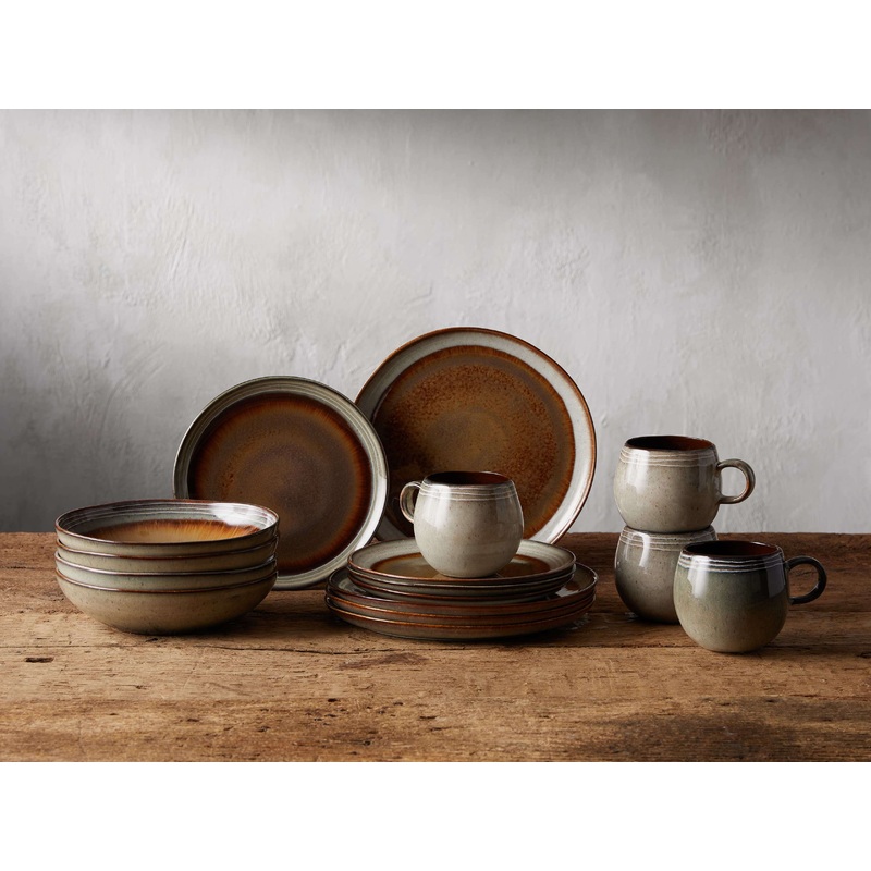 Canyon 16 Piece Set with Pasta Bowls