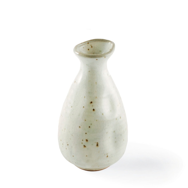 Cracked Glaze Ceramic Sake Server Tokkuri 10 fl oz