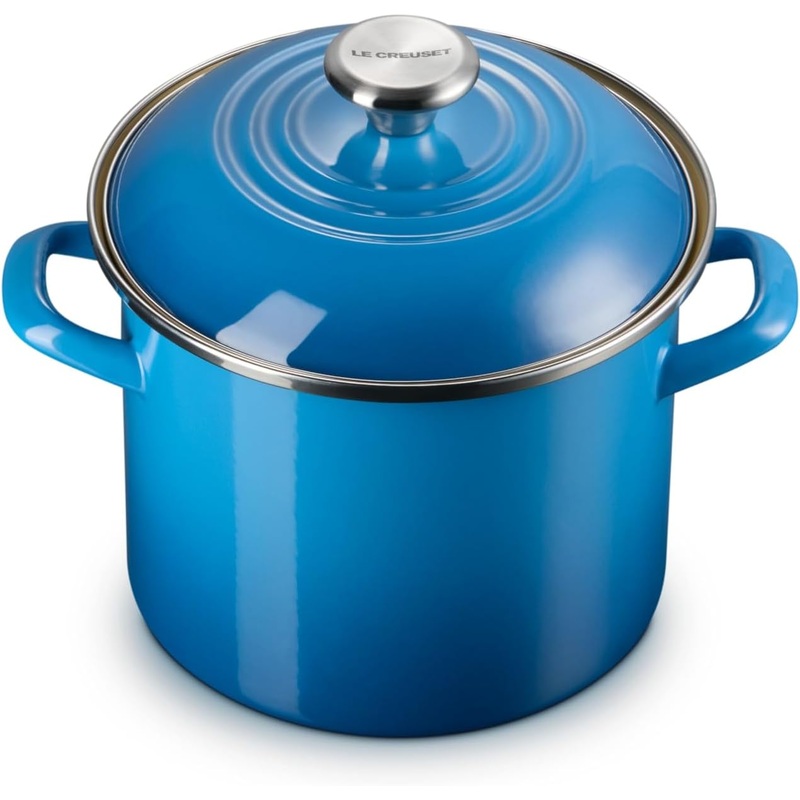 Le Creuset 6 Qt. Traditional Stockpot w/SS Knob - Marseille