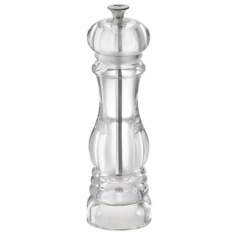 Le Creuset 8" x 2 1/2" Pepper Mill - Acrylic