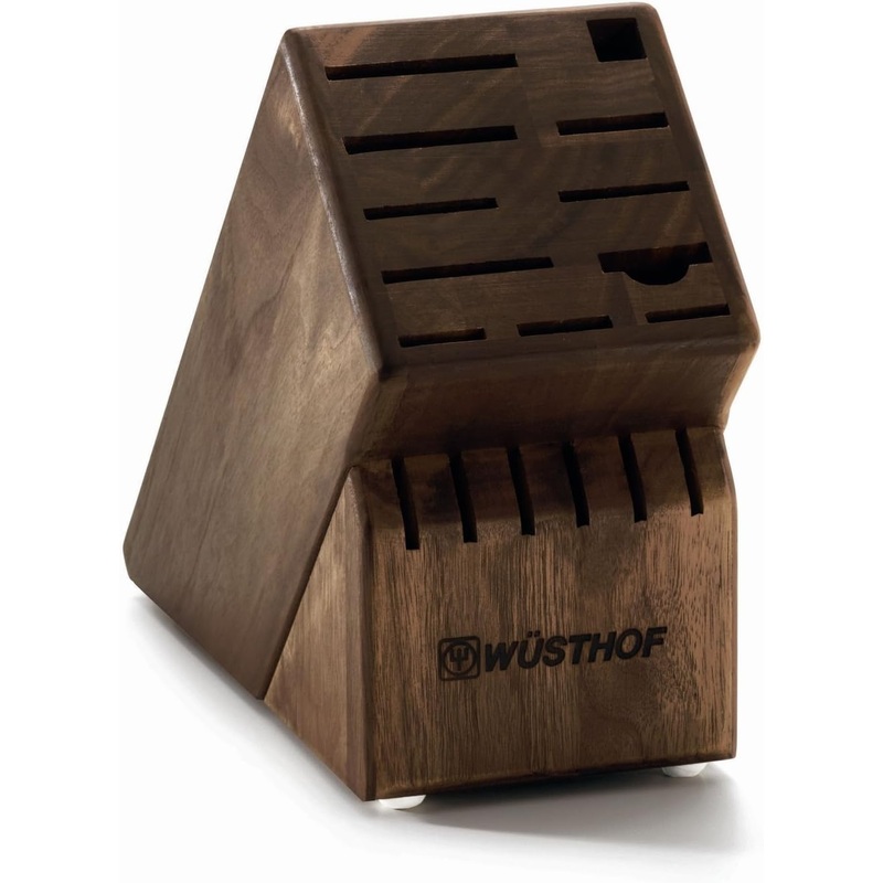 Wusthof 17-Slot Knife Block - Walnut