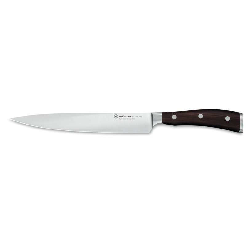 Wusthof Ikon Blackwood - 8" Carving Knife