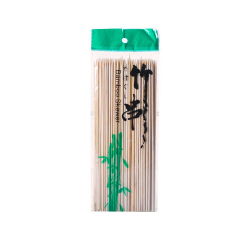 [Clearance] Bamboo Skewers (100/pack) 8" x 0.1" dia