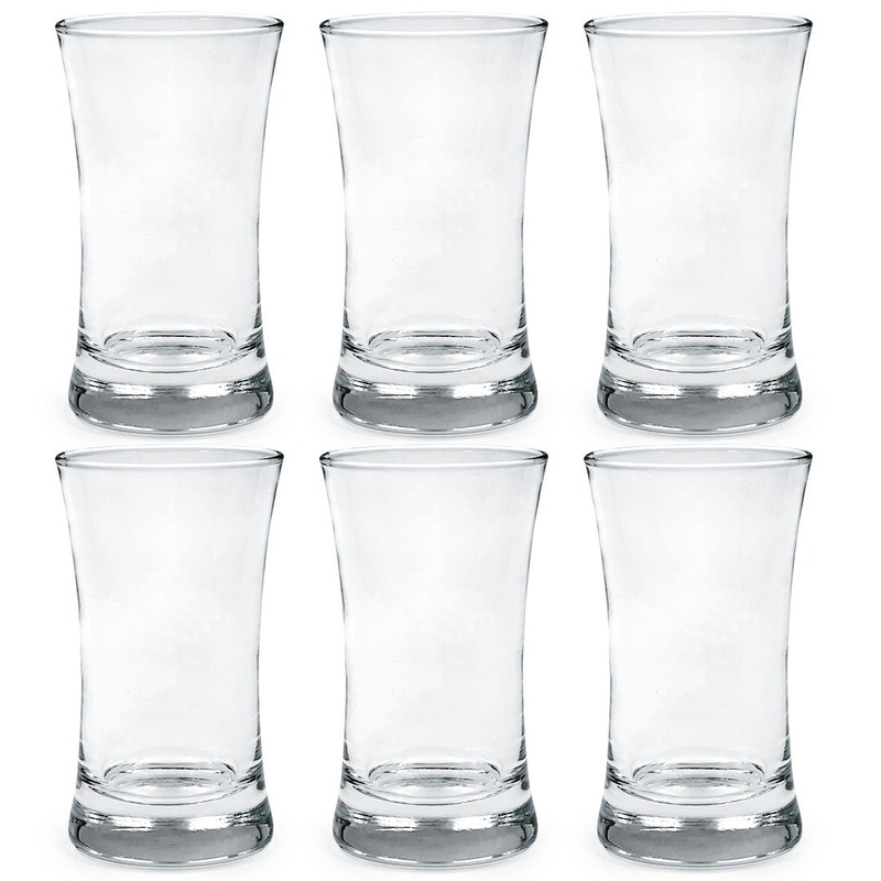 Flared Glass Sake Cup 3 fl oz (Set of 6)