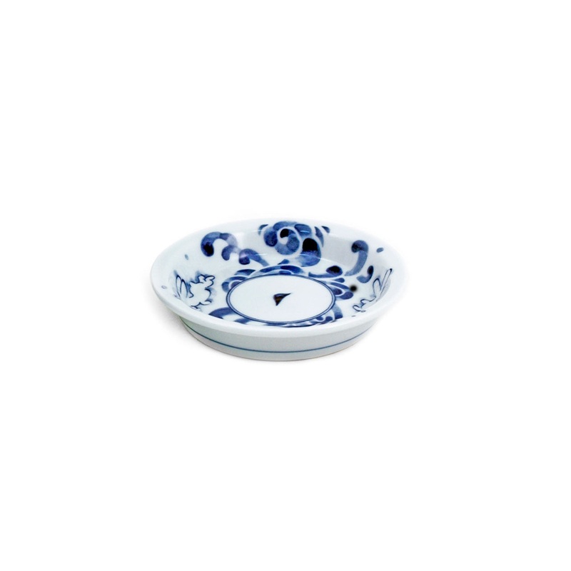 Soba Yakumi Dish with Rabbit 3.4" dia