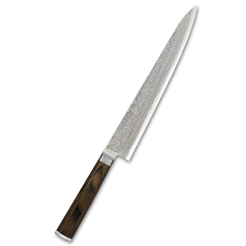 Takamura Hana Damascus Sujihiki 270mm (10.6")