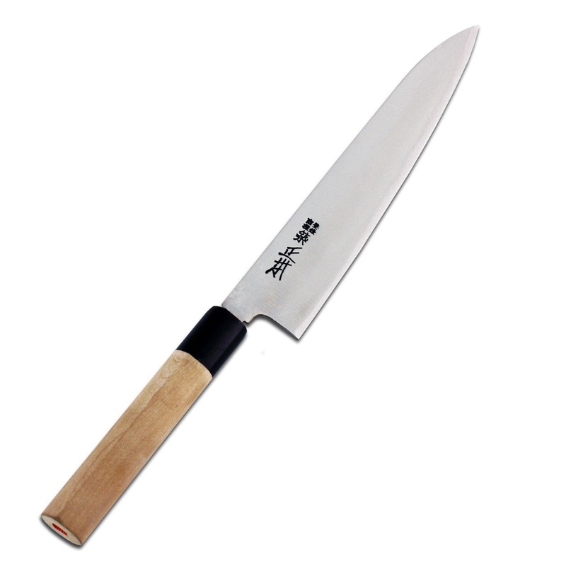 Tsukiji Masamoto Carbon Steel Gyuto 240mm (9.4") with Wa-handle