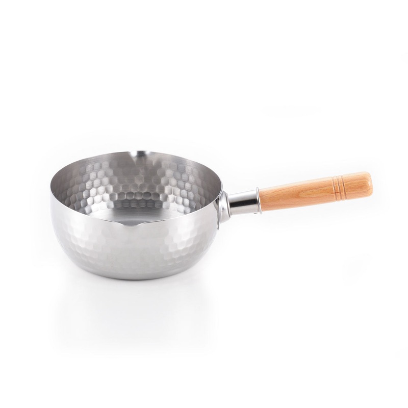 Yoshikawa Yukihira Pot Stainless Saucepan 7" dia / 1.7-Qt.