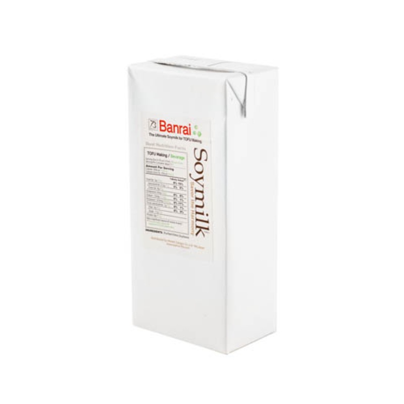 Banrai Non-GMO Soy Milk for Tofu Making 33.7 fl oz / 1000ml