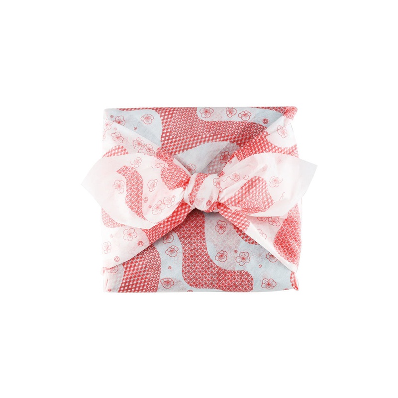 Furoshiki Paper-Woven Wrapping Cloth Ume Flower 35.4" x 35.4" (20 pieces)