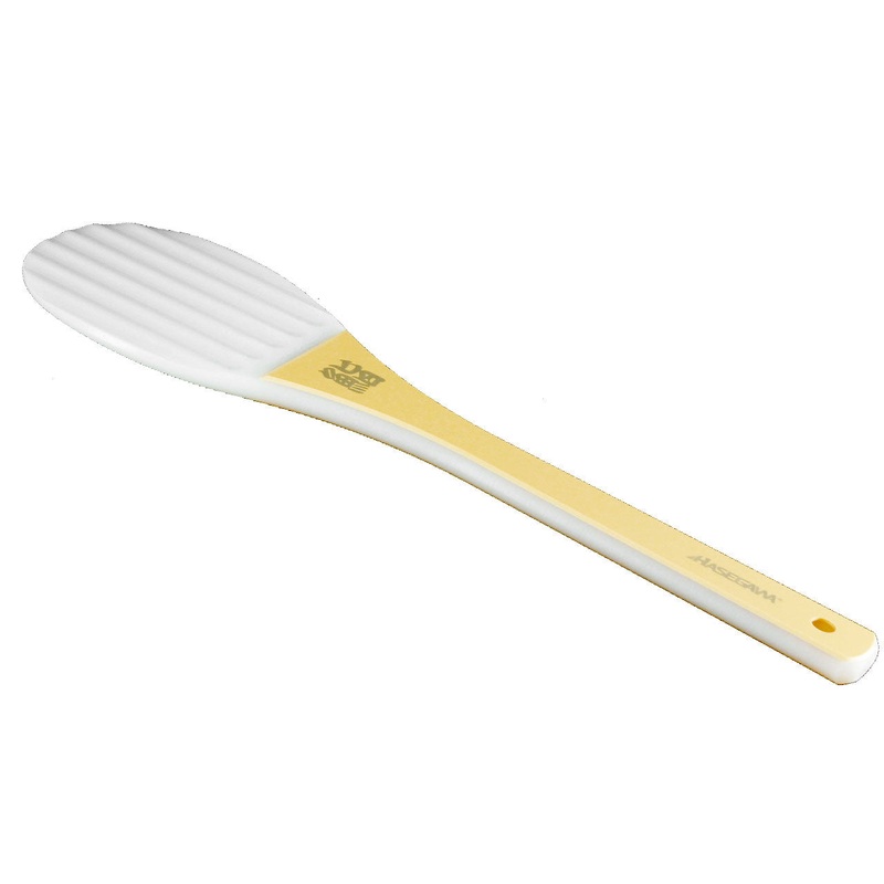 Hasegawa Hygienic Plastic Rice Spatula Shamoji 17.7" for Hangiri Rice Barrel