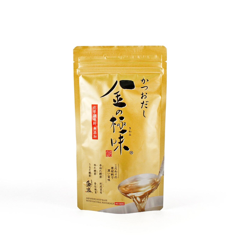 Kin No Kiwami No MSG Dashi Packs - Bonito, Kelp, Shiitake, Mackerel & Herring 0.3 oz x 7 packs