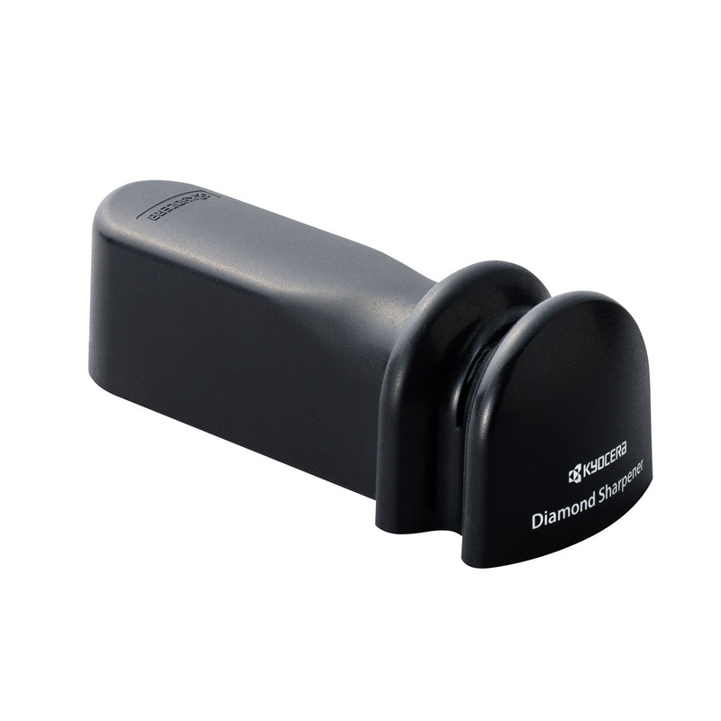 Kyocera Diamond Wheel Knife Sharpener for Ceramic and Steel Knives RSD-01-BK