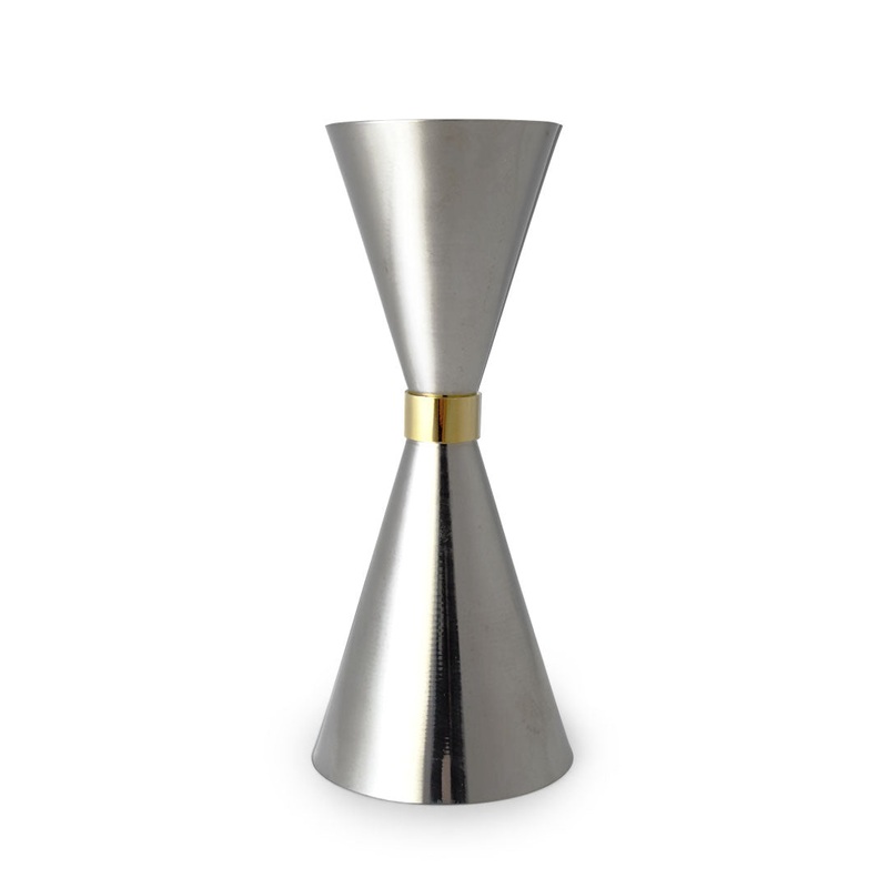 Mr. Slim 3-Measurement Stainless Steel Jigger 1 oz x 1.5 oz/2 oz
