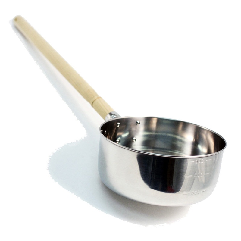 Stainless Steel Shakushi Scoop Ladle 47 fl oz / 1400ml