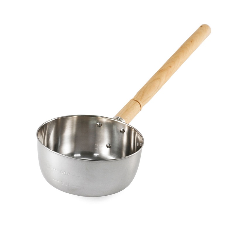 Stainless Steel Shakushi Scoop Ladle Small 10 fl oz / 300 ml