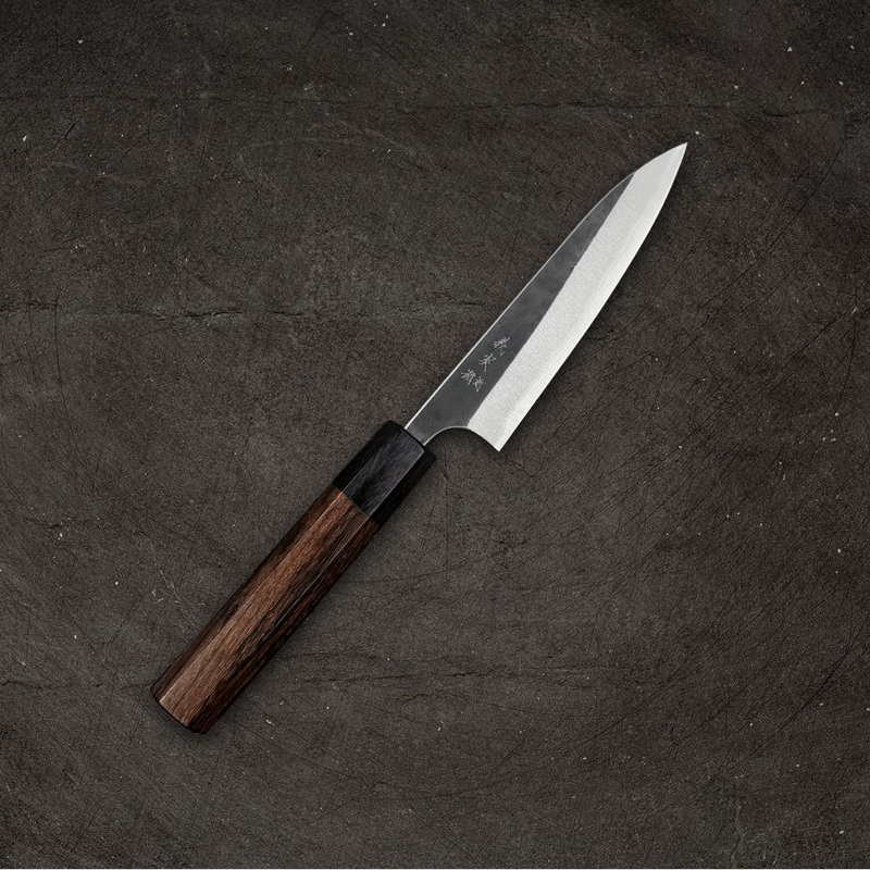 Yoshimi Kato Aogami Super Kurouchi Petty 120mm (4.7")