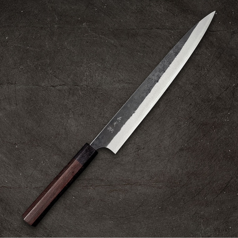 Yoshimi Kato Aogami Super Kurouchi Sujihiki 270mm (10.6")