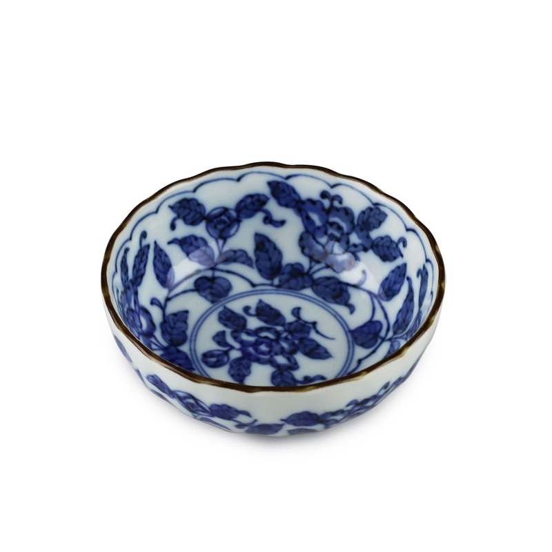 Blue Ivy Pattern Kobachi Bowl 6.5 fl oz / 2" dia