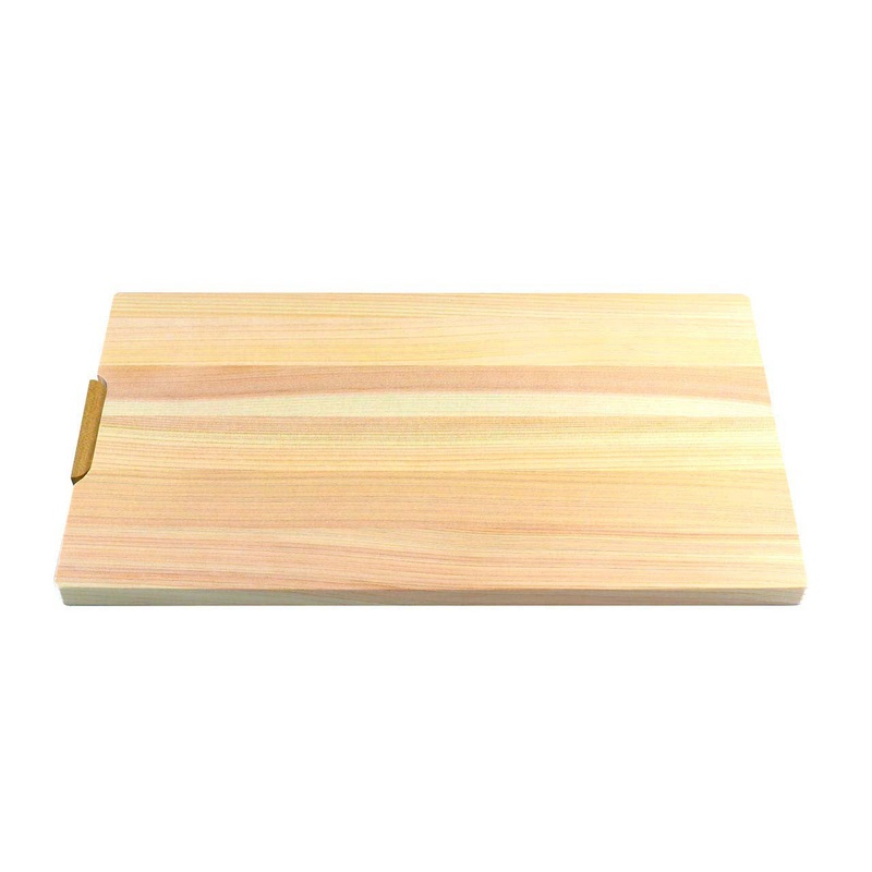 Hinoki (Japanese Cypress) Cutting Board w/Stand 14.4" x 7.9" x 0.6" ht
