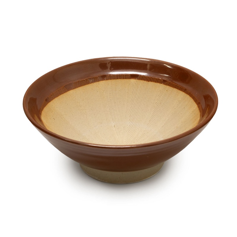 Japanese-style Mortar (Suribachi) Medium 30 fl oz / 7.44" dia