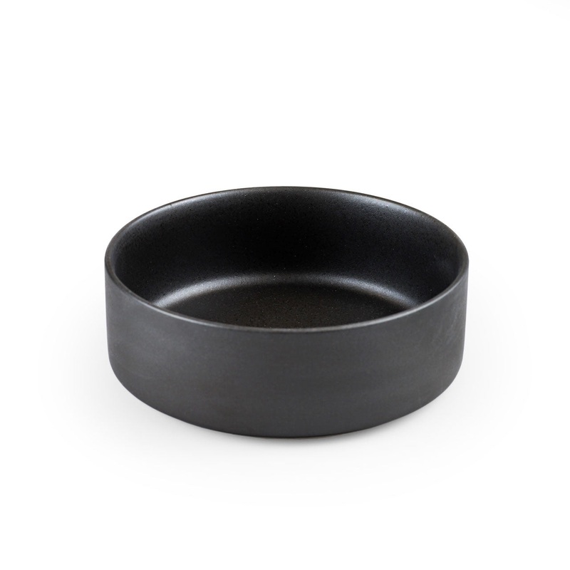 Matte Black Stackable Bowl 29 fl oz / 6.3" dia