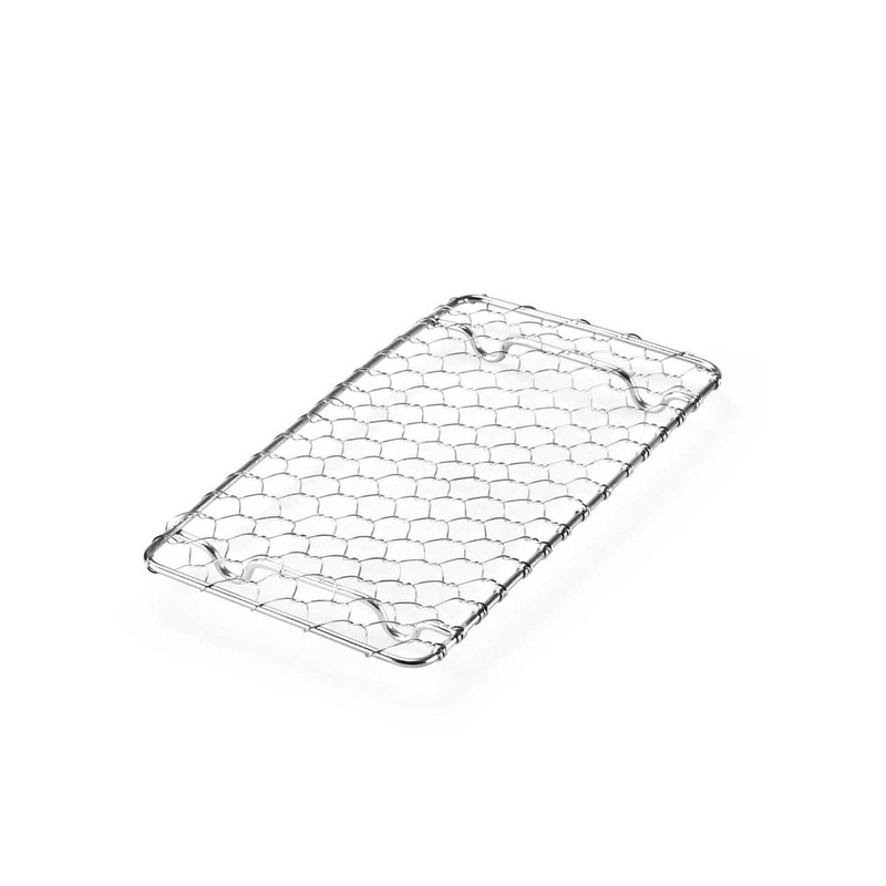 Tonkatsu & Tempura Net Stainless Steel Rectangular 8" x 3.5"