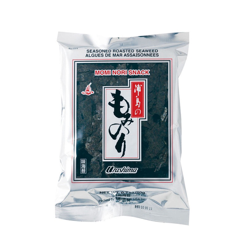 Urashima Seasoned & Roasted Seaweed Momi Nori Cut into Piece 0.7 oz (20g)
