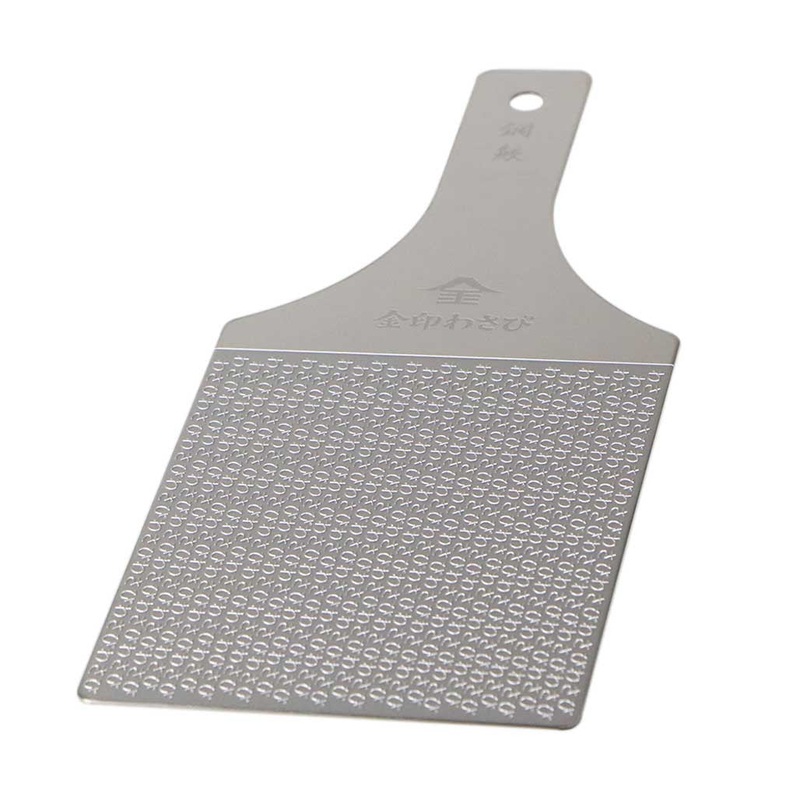 Large Hagane-Zame Pro Shark Steel Grater 4.3" x 5.1"