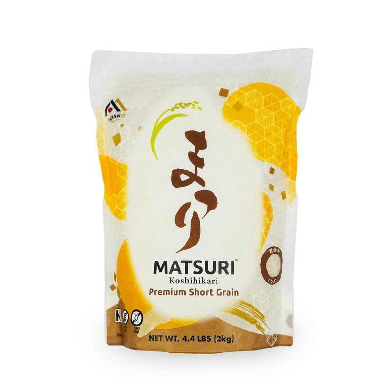 Matsuri Koshihikari Short Grain White Rice 4.4 lbs (2kg)