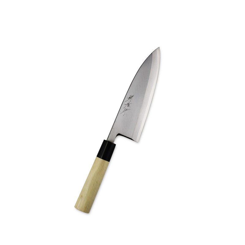 Sakai Takayuki Kasumi Yellow #3 Deba 180mm (7.1") Wa-Handle